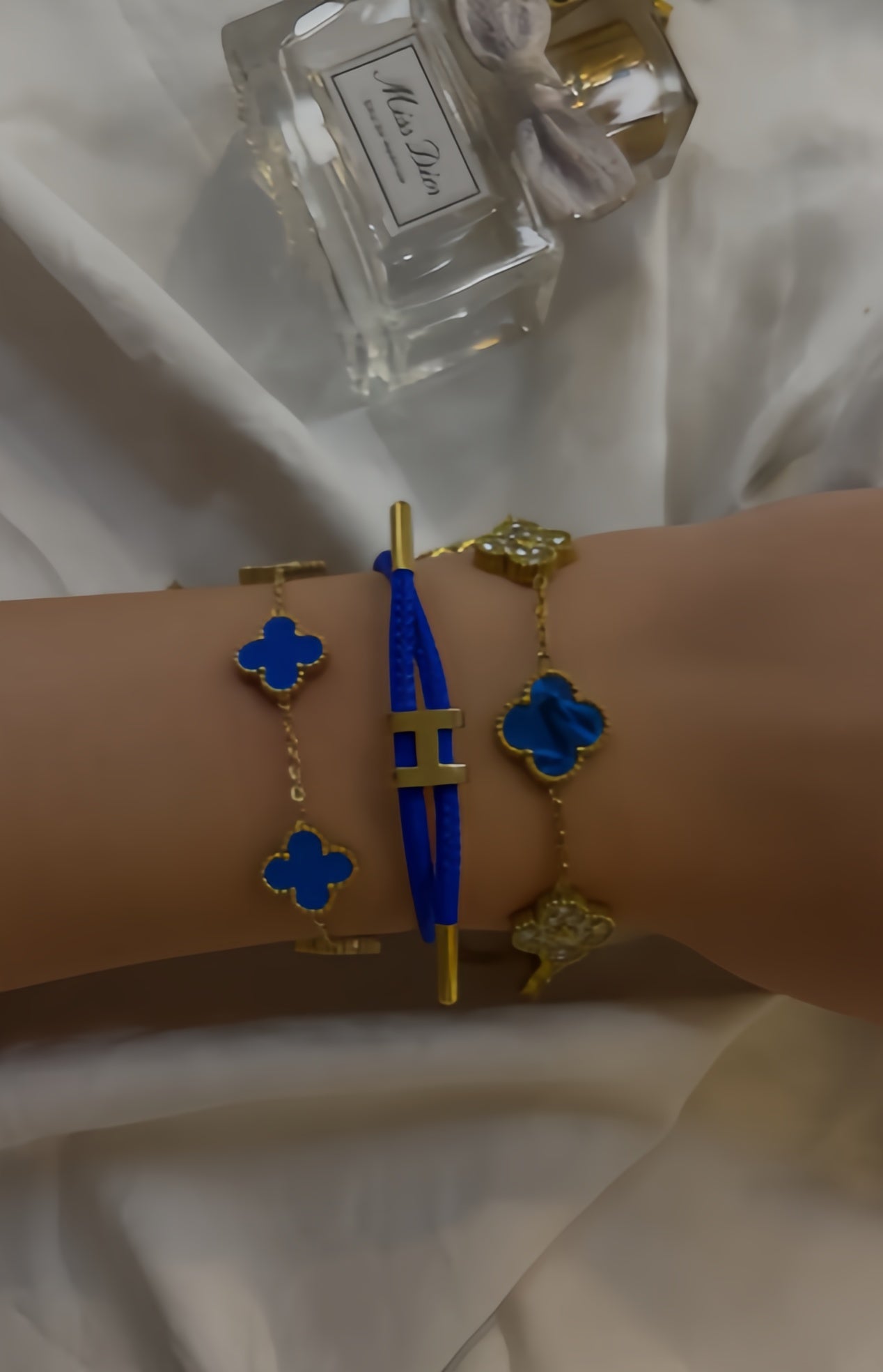 Vera Blue Bracelet Stack (3 pieces)