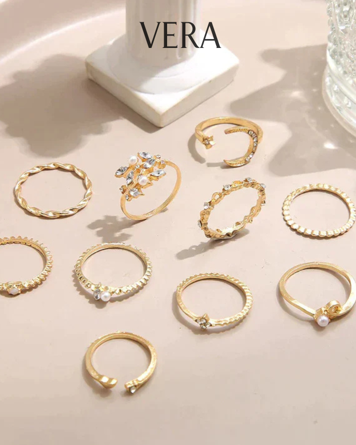Vera 10-Pack Eclipse Rings