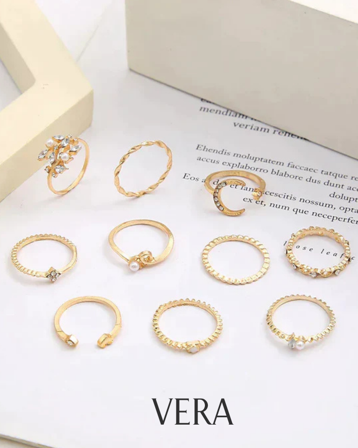Vera 10-Pack Eclipse Rings