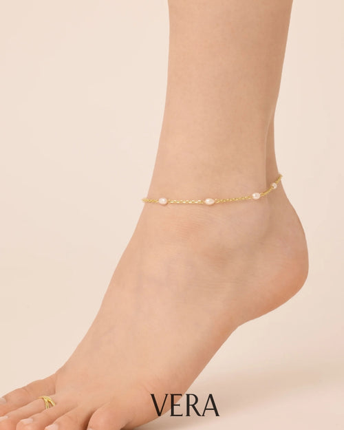 Vera Pearl Anklet