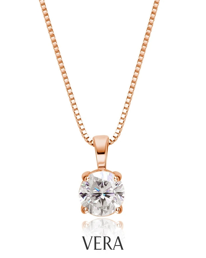 Vera Rose Gold Timeless Necklace