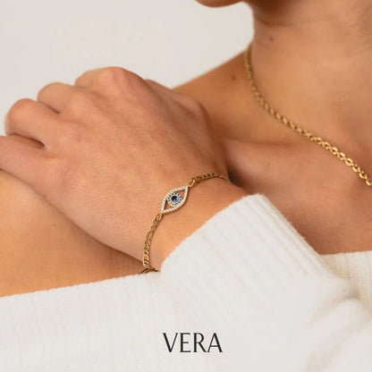 Vera Evil Eye of Hera Bracelet