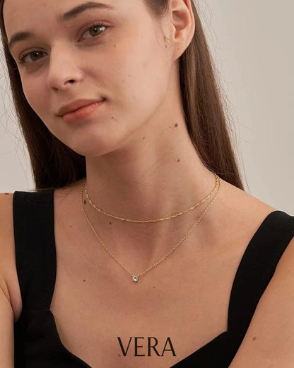 Vera Classic Layered Necklace set
