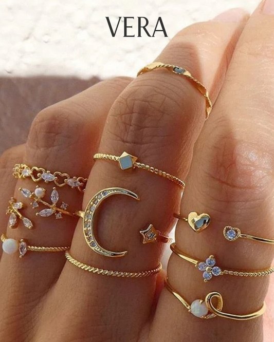 Vera 10-Pack Eclipse Rings